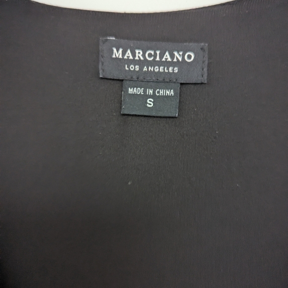 Dark Gold Shimmer Black and Gold Cocktail Dress - Picture 4 of 6